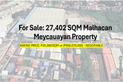 2.7 Hectare Industrial Property in Malhacan, Meycauayan, Bulacan