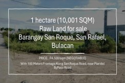 10,001 SQM Raw Land in San Roque,  San Rafael Bulacan